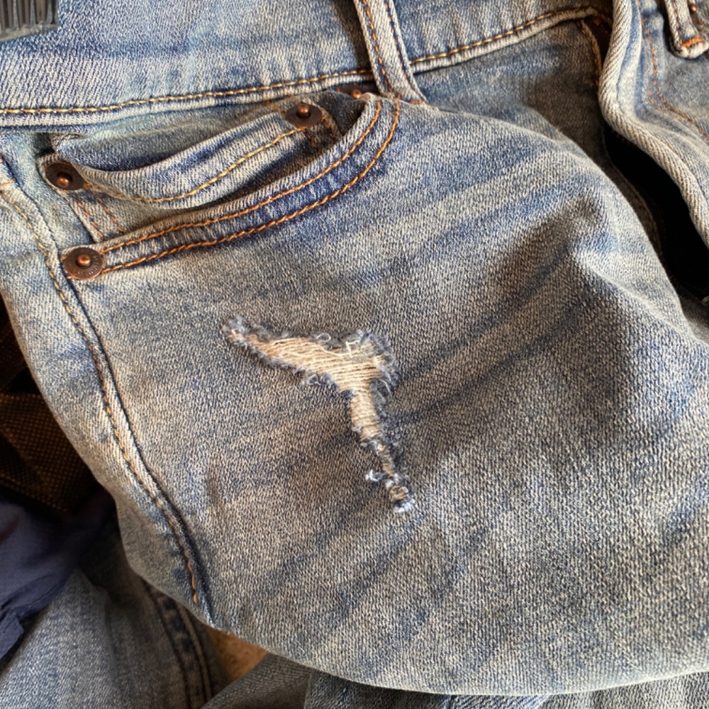 Abercrombie Boys Ultimate Stretch ripped super skinny jeans 15/16 slim pant NWT - Picture 12 of 12